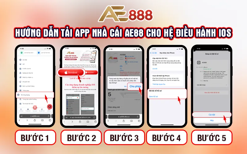 Tải App Nhà Cái AE88 cho ios